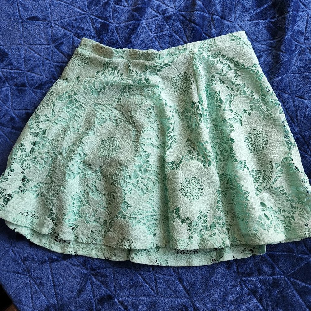 Adorable Swing skirt Small Mint green